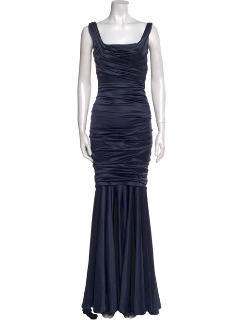 Dolce & Gabbana Silk Long Dress