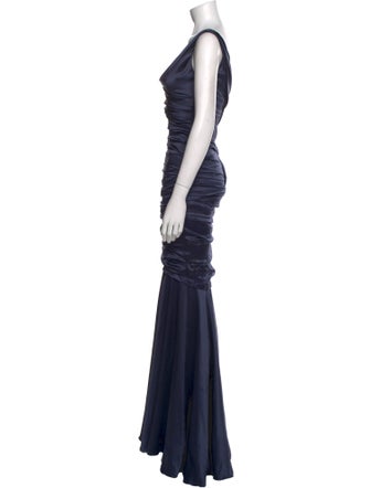 Dolce & Gabbana Silk Long Dress