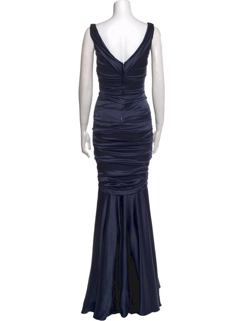 Dolce & Gabbana Silk Long Dress