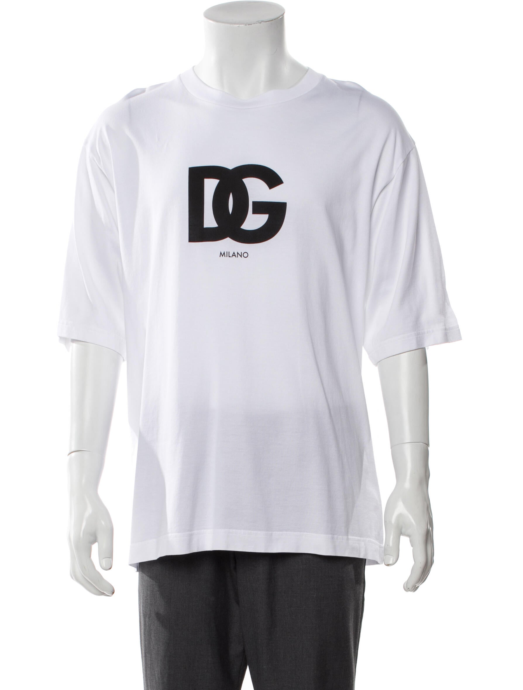 Dolce & Gabbana Graphic Print Crew Neck T-Shirt w/ Tags