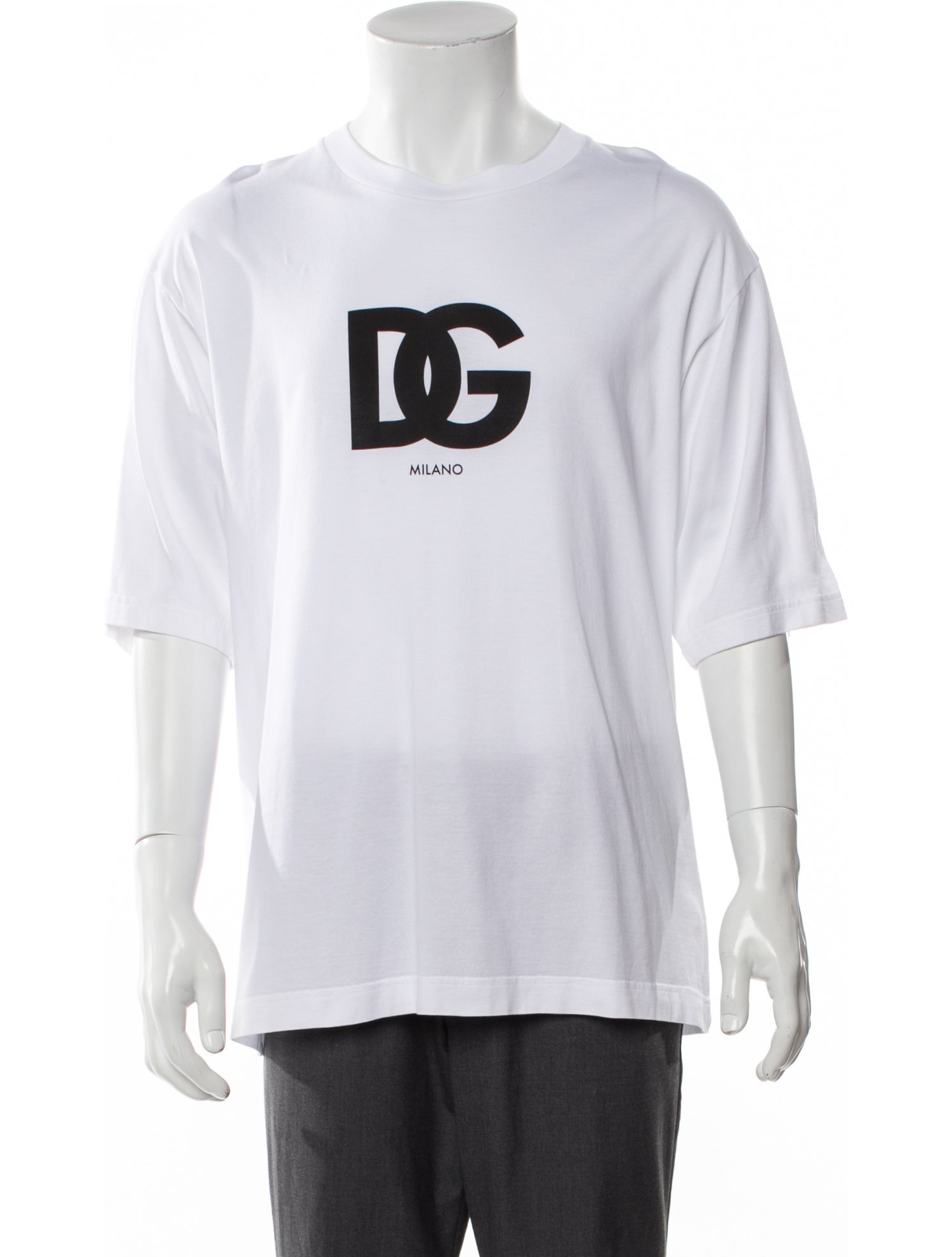 Dolce & Gabbana Graphic Print Crew Neck T-Shirt