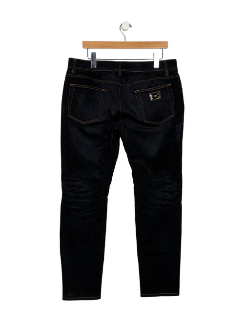 Dolce & Gabbana Striped Corduroy Pants