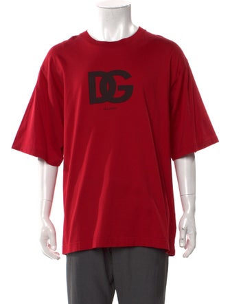 Dolce & Gabbana Graphic Print Crew Neck T-Shirt