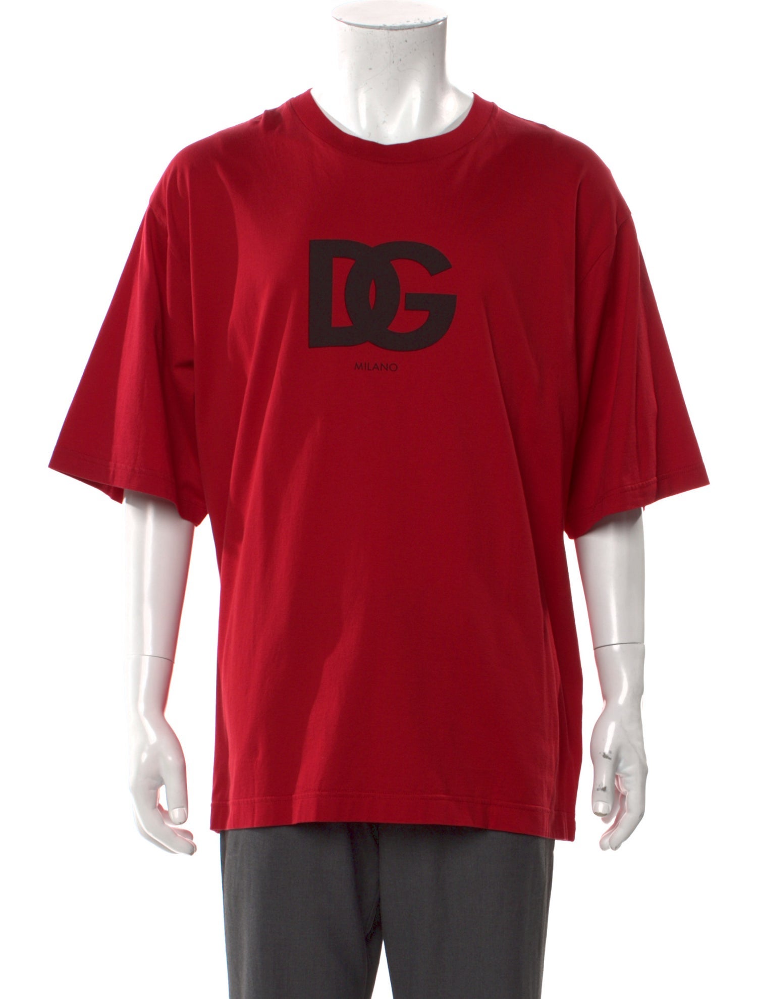 Dolce & Gabbana Graphic Print Crew Neck T-Shirt