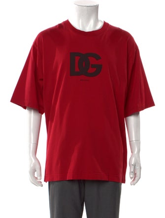 Dolce & Gabbana Graphic Print Crew Neck T-Shirt