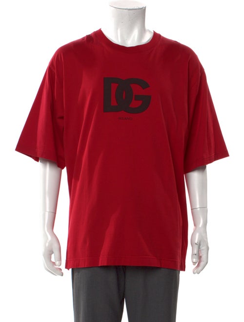 Dolce & Gabbana Graphic Print Crew Neck T-Shirt