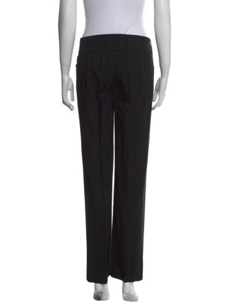 Dolce & Gabbana Virgin Wool Straight Leg Pants