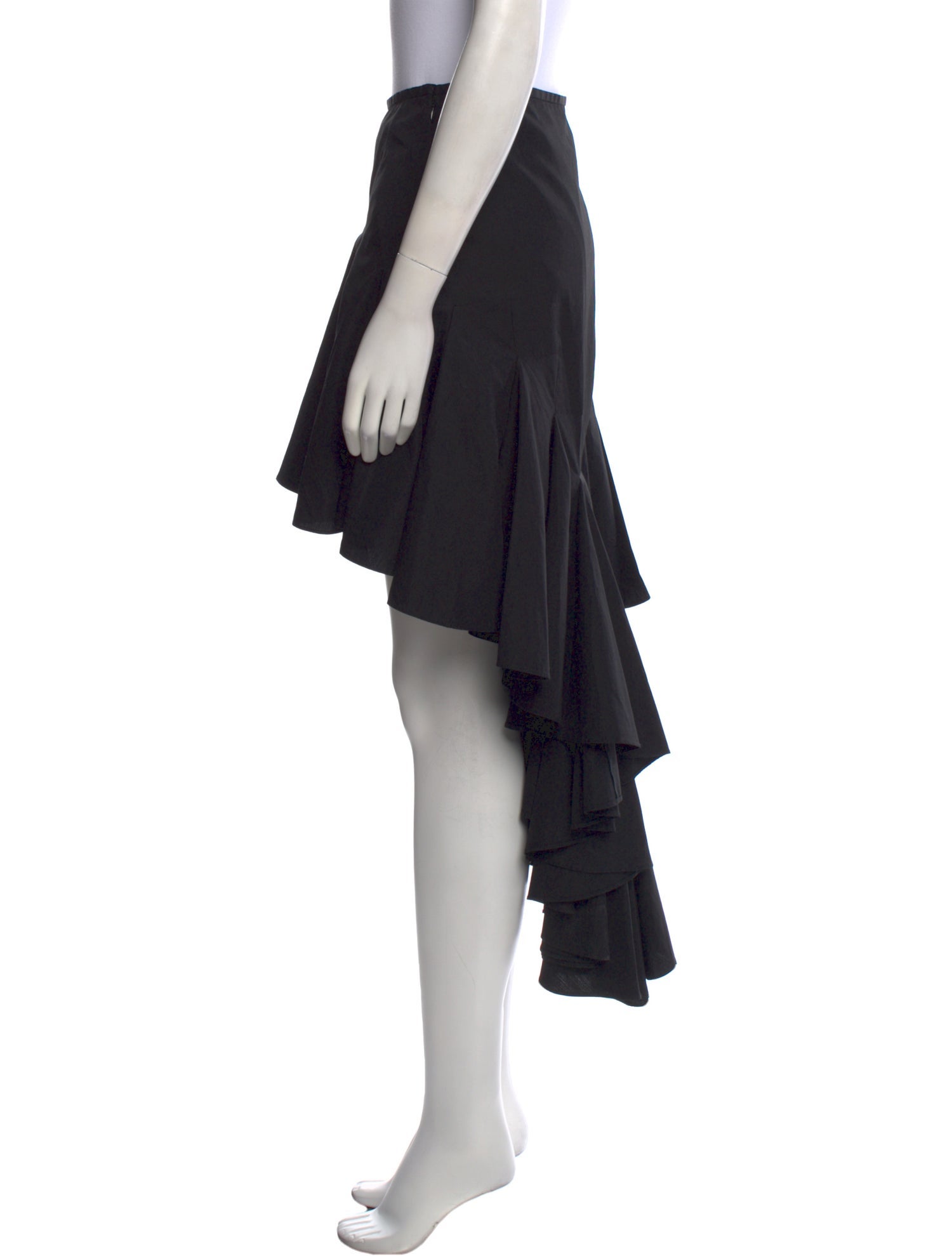 Dolce & Gabbana Ruffle Embellishment Midi Length Skirt