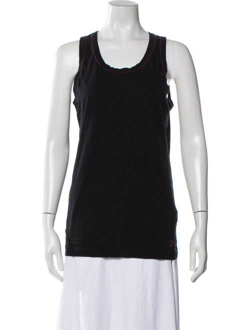 Dolce & Gabbana Scoop Neck Sleeveless Top
