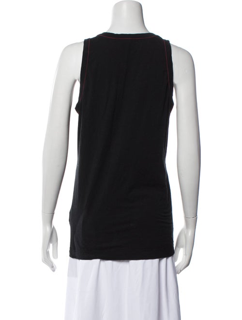 Dolce & Gabbana Scoop Neck Sleeveless Top