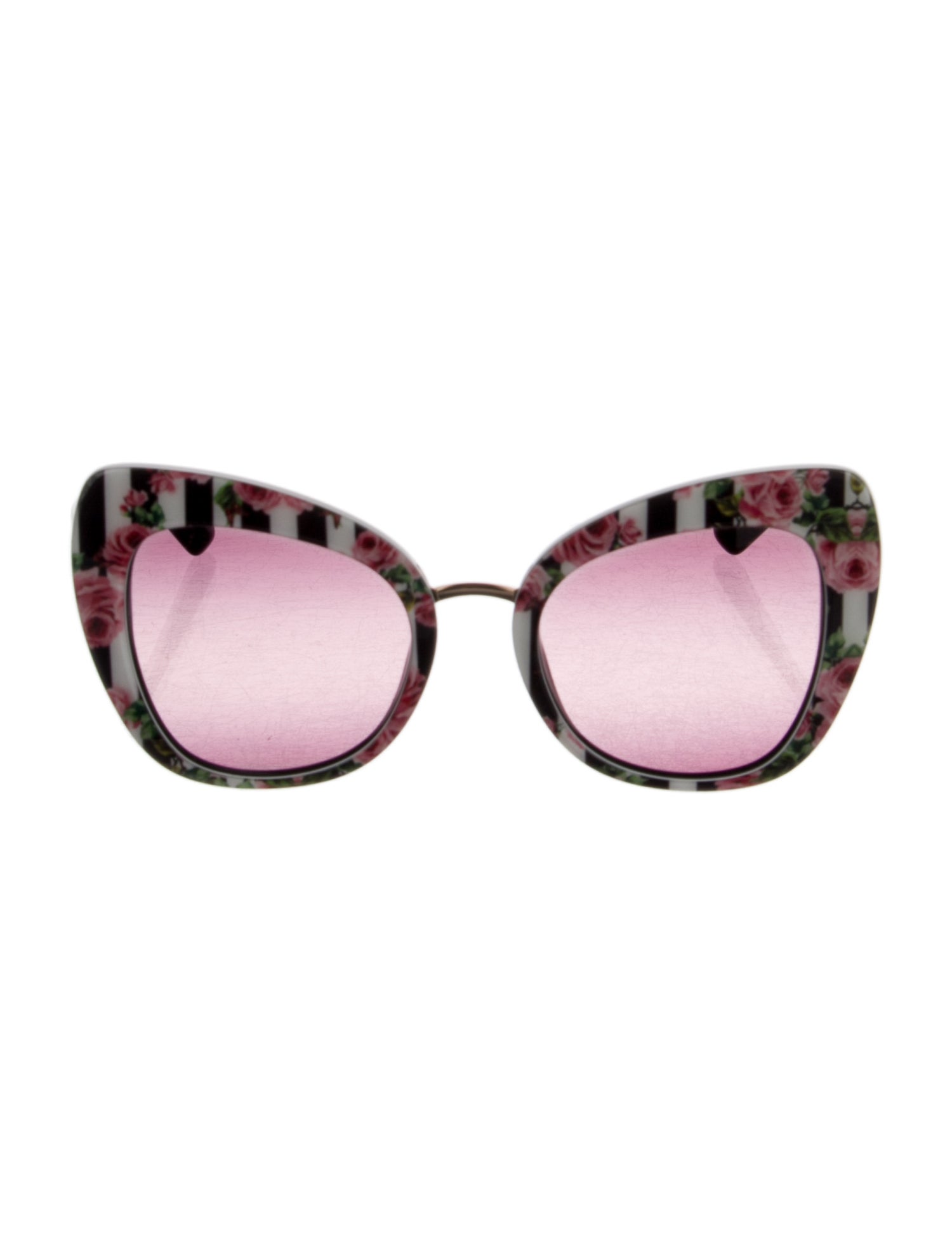 Dolce & Gabbana Oversize Gradient Sunglasses