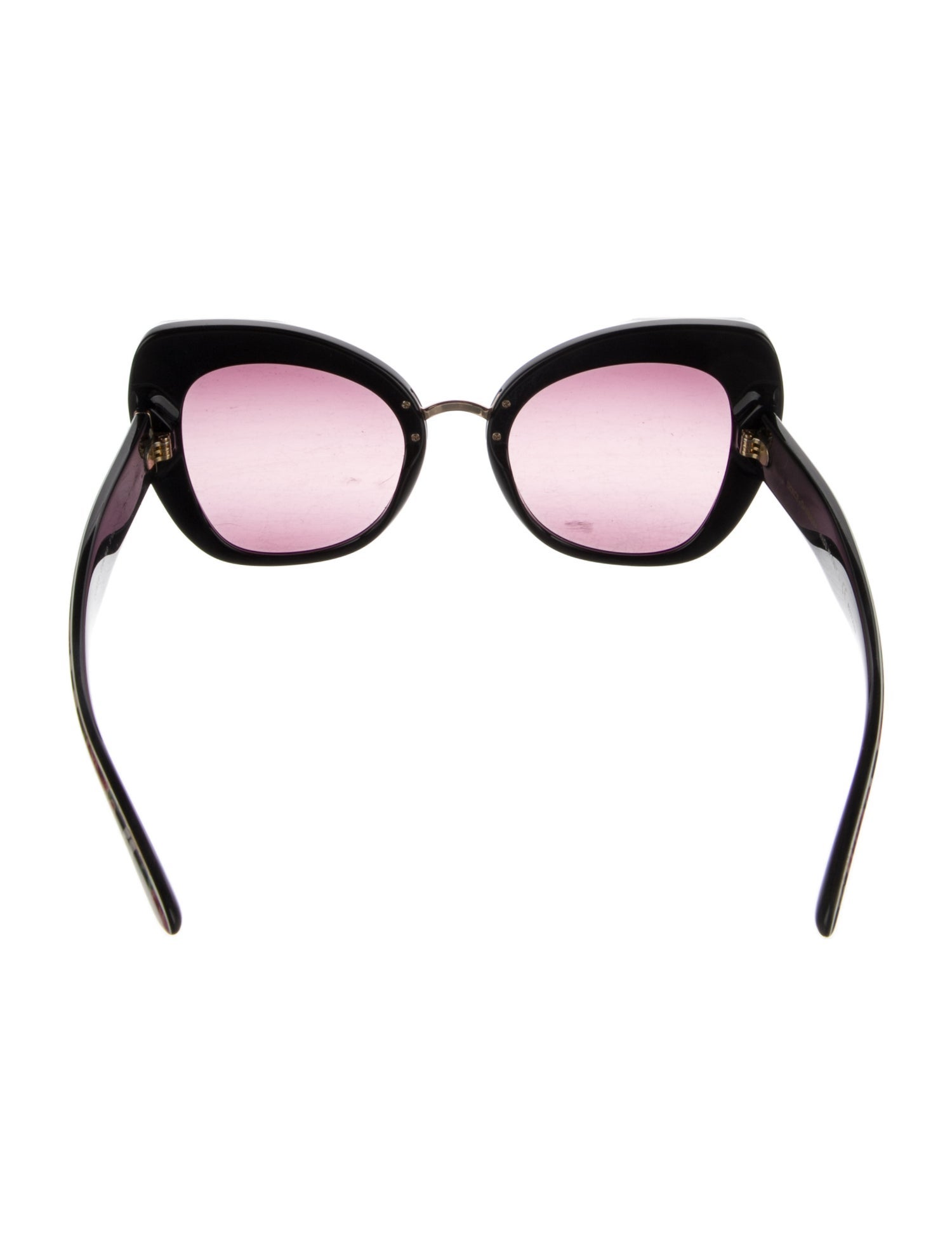 Dolce & Gabbana Oversize Gradient Sunglasses