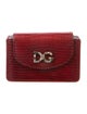 Dolce & Gabbana Lizard Printed Wallet