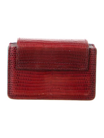 Dolce & Gabbana Lizard Printed Wallet