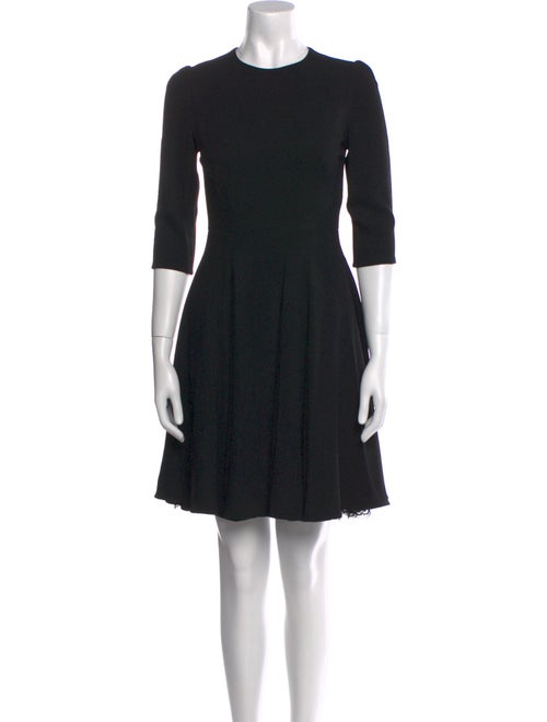 Dolce & Gabbana Virgin Wool Mini Dress