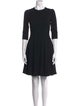 Dolce & Gabbana Virgin Wool Mini Dress