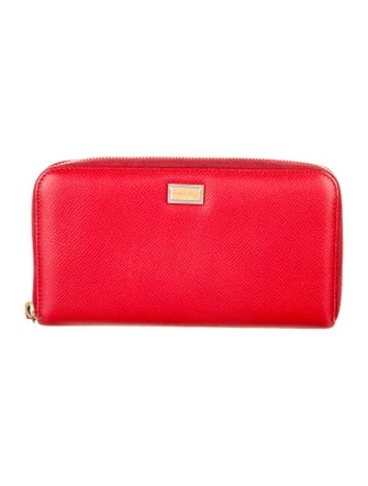 Dolce & Gabbana Leather Continental Wallet