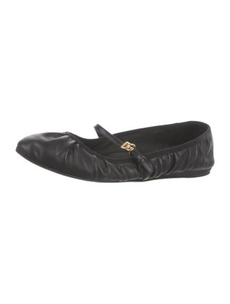 Dolce & Gabbana Leather Mary Jane Flats