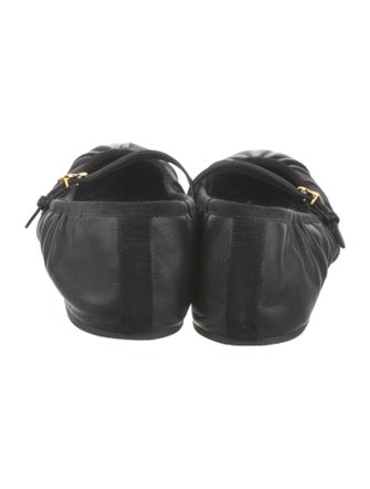 Dolce & Gabbana Leather Mary Jane Flats