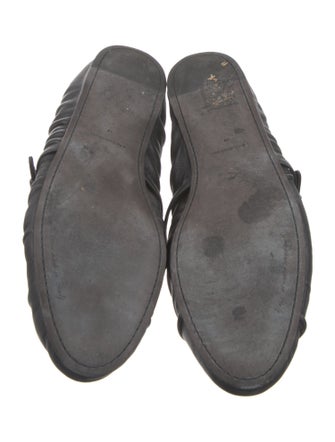 Dolce & Gabbana Leather Mary Jane Flats