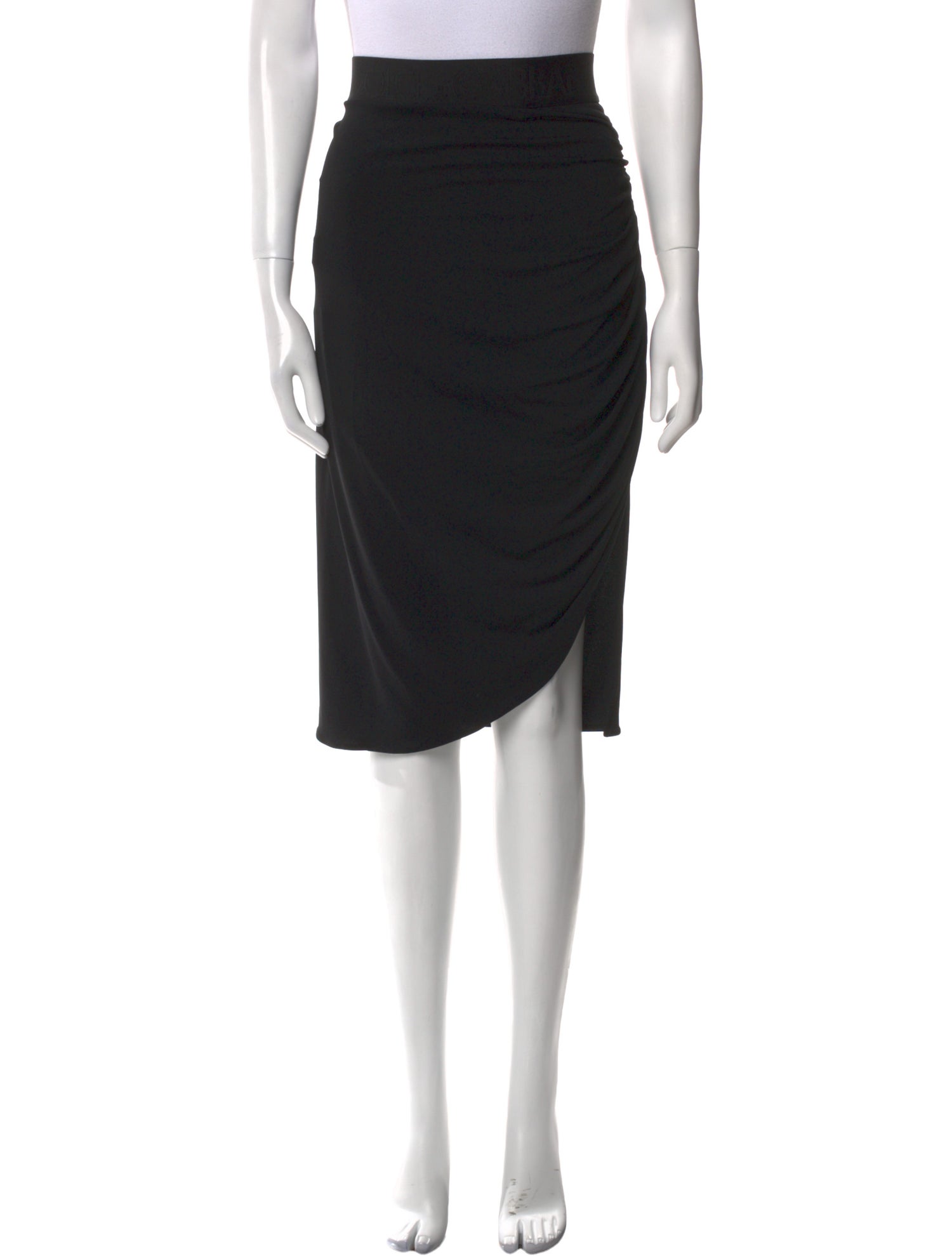 Dolce & Gabbana Pleated Accents Knee-Length Skirt w/ Tags