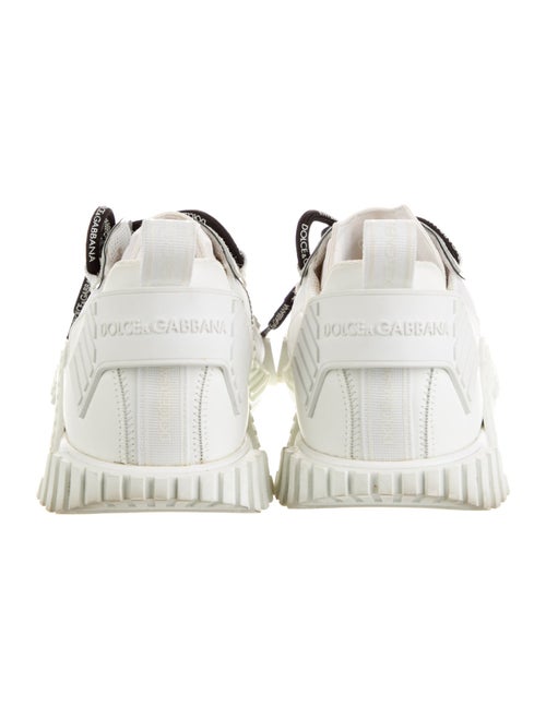 Dolce & Gabbana Leather Printed Sneakers