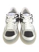 Dolce & Gabbana Leather Colorblock Pattern Sneakers
