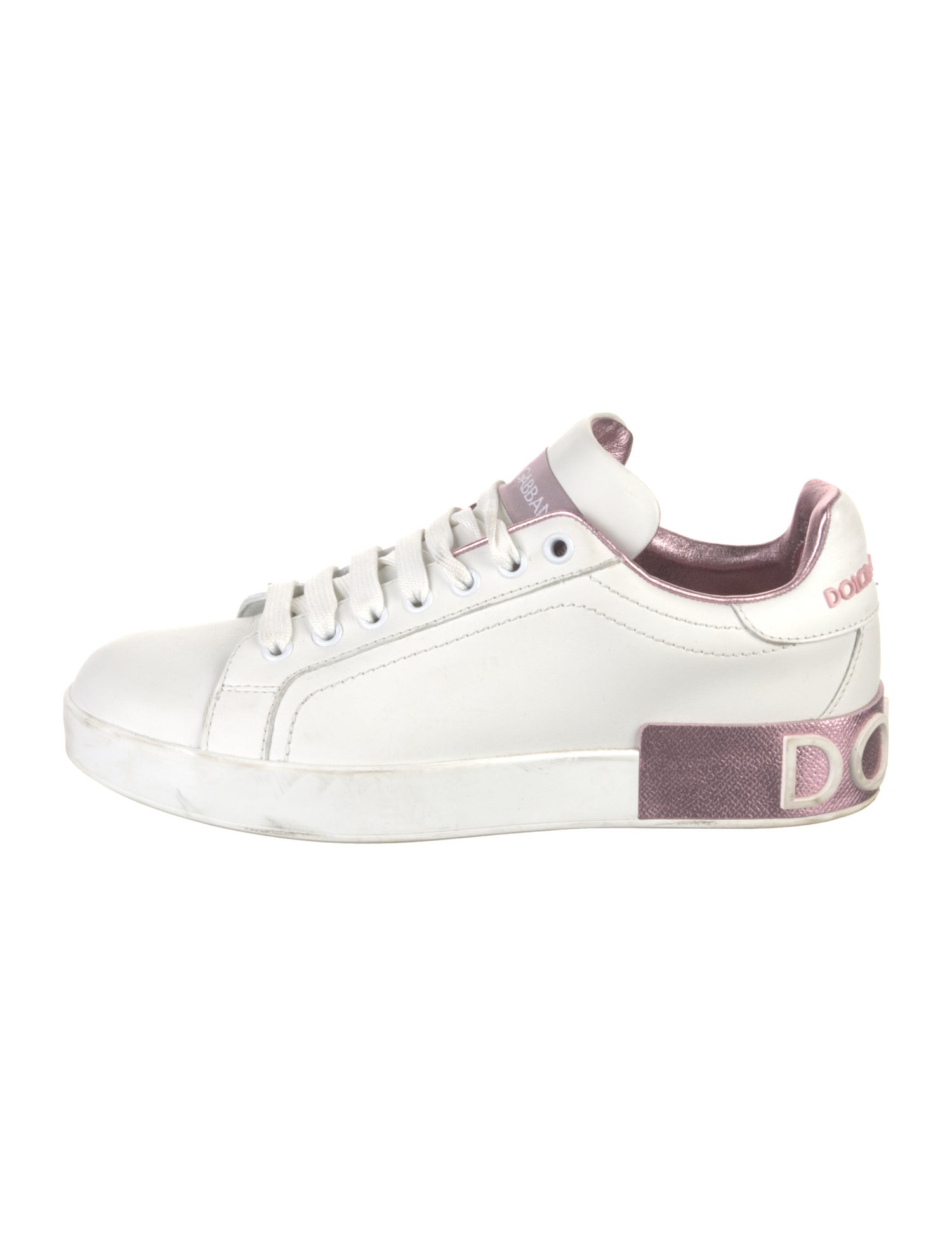 Dolce & Gabbana Leather Sneakers