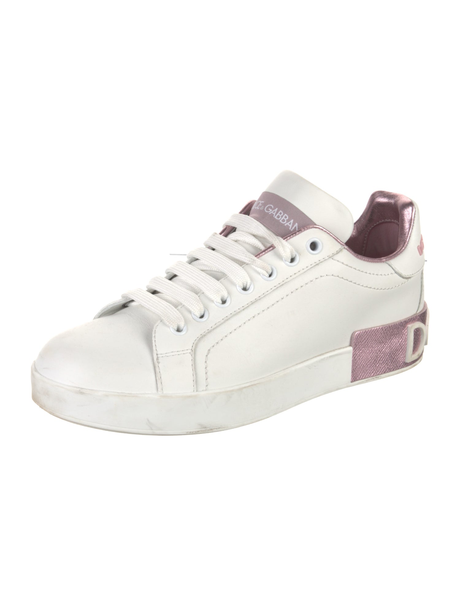 Dolce & Gabbana Leather Sneakers