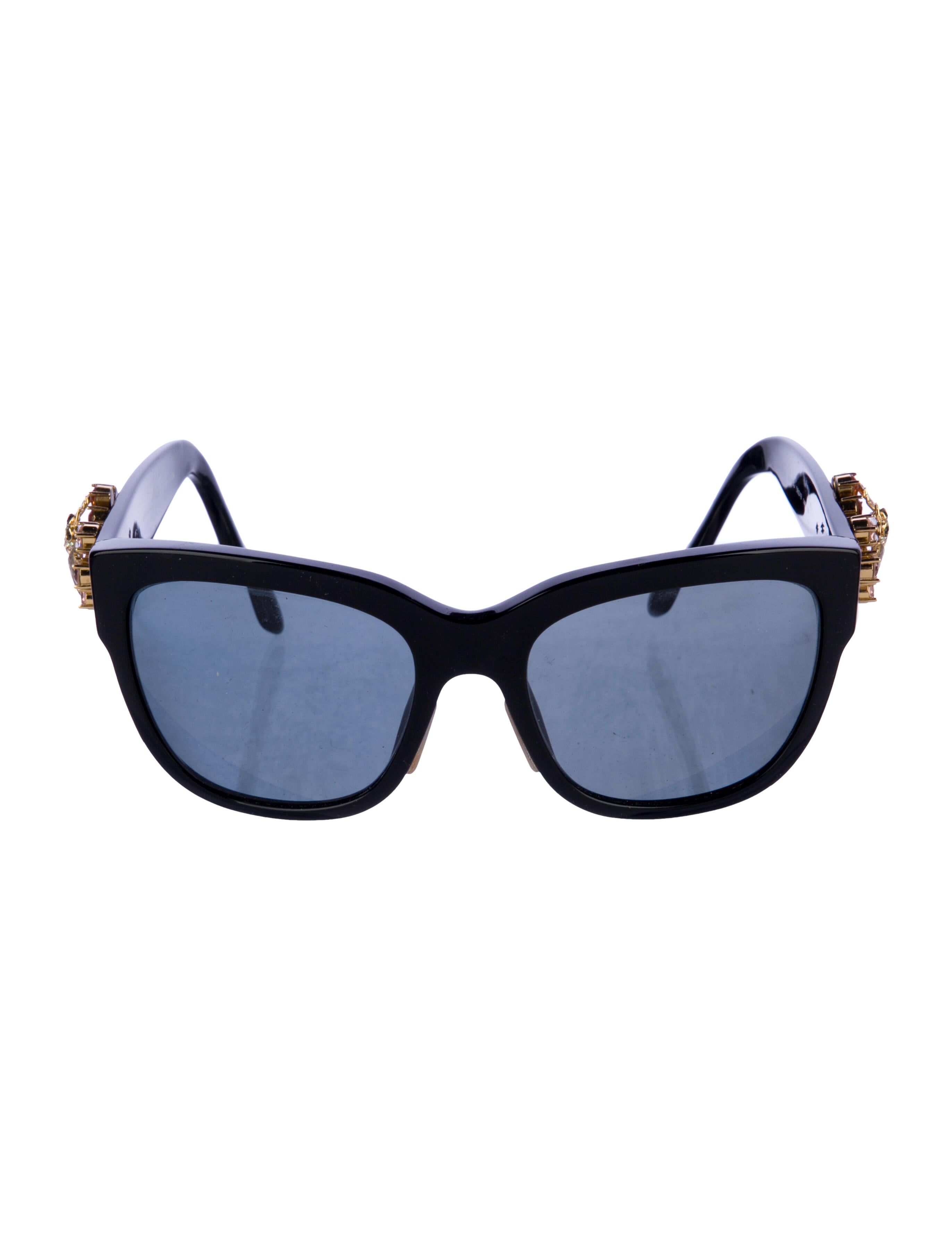Dolce & Gabbana Wayfarer Tinted Sunglasses
