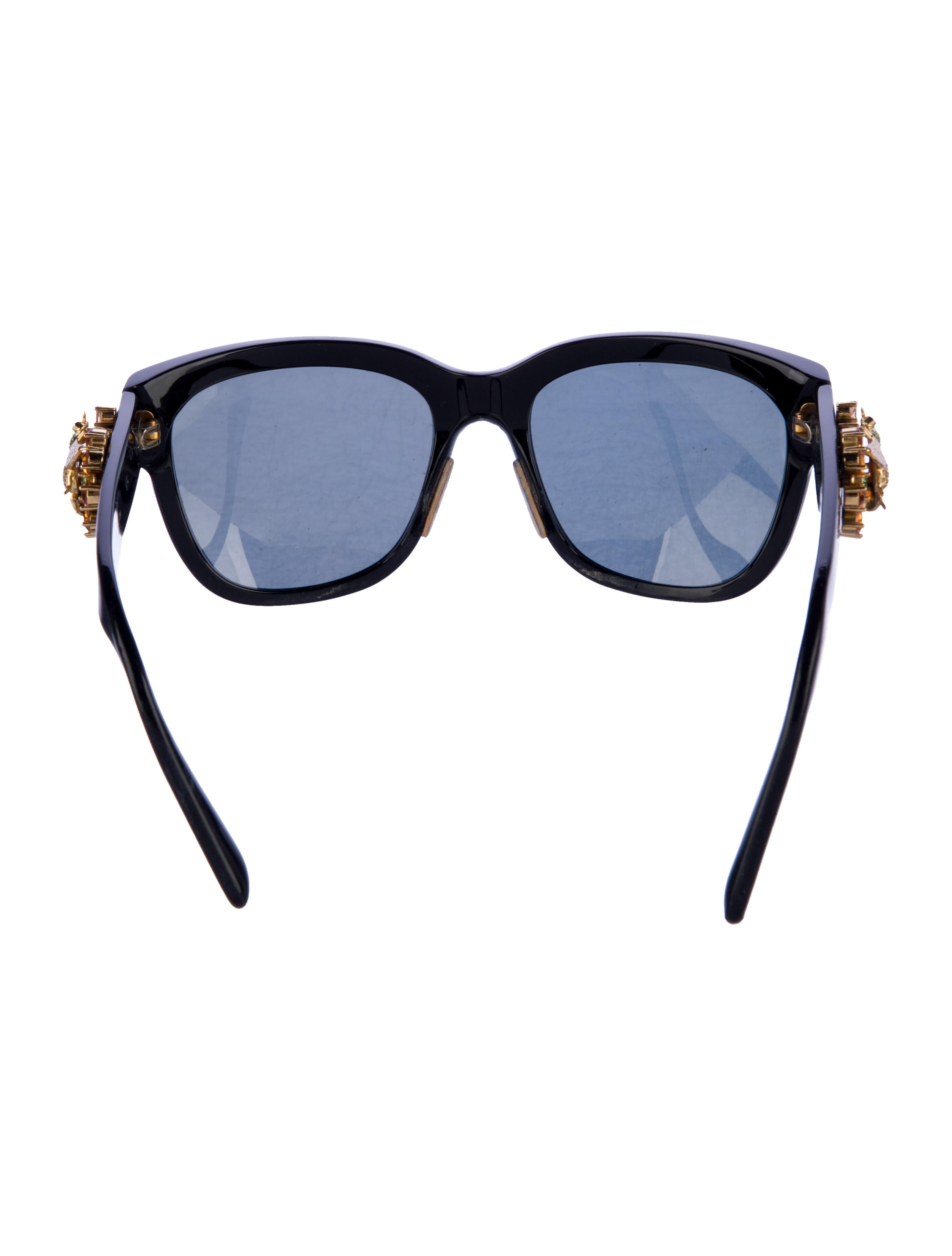 Dolce & Gabbana Wayfarer Tinted Sunglasses