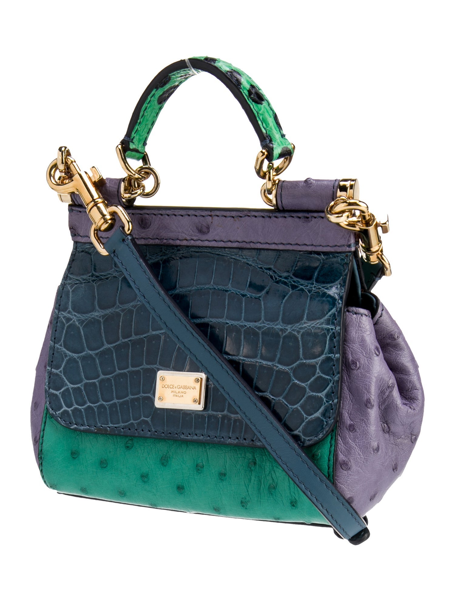 Dolce & Gabbana Leather Crossbody Bag Mini