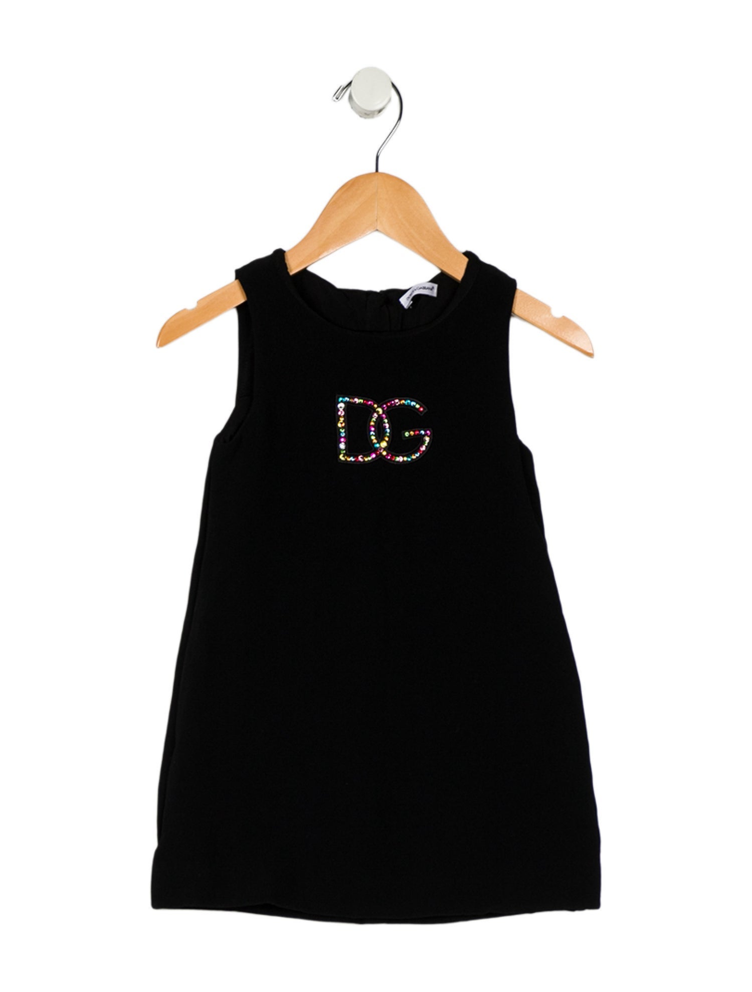 Dolce & Gabbana Girls' Embellished Sleeveless Dress