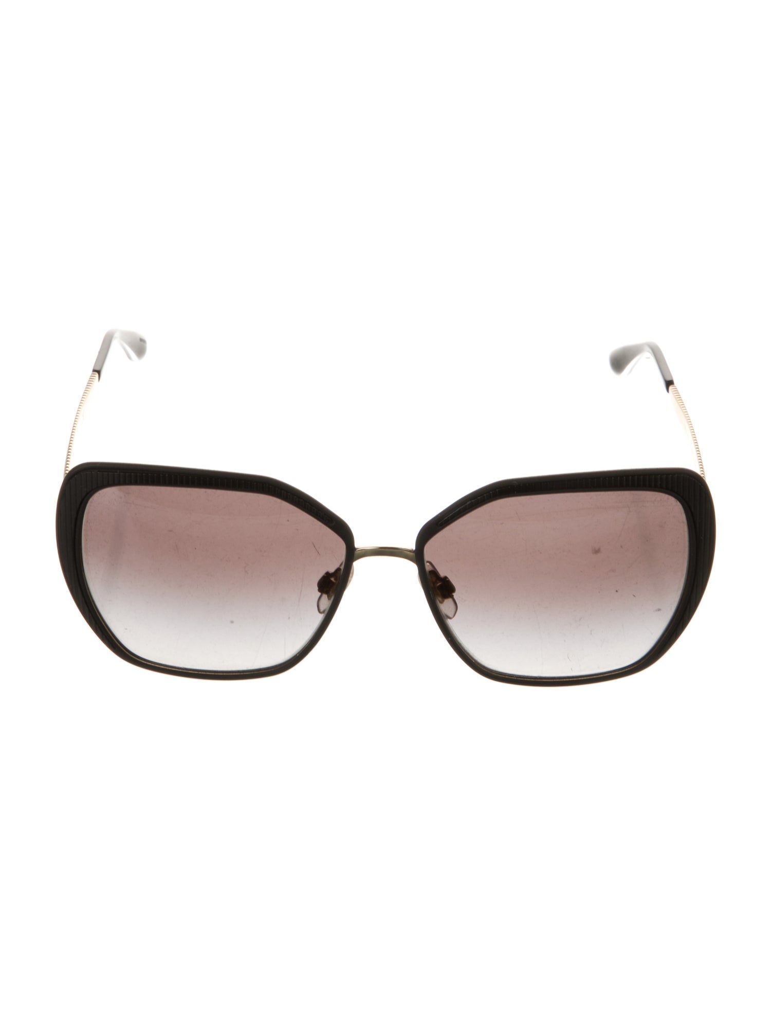 Dolce & Gabbana Oversize Gradient Sunglasses
