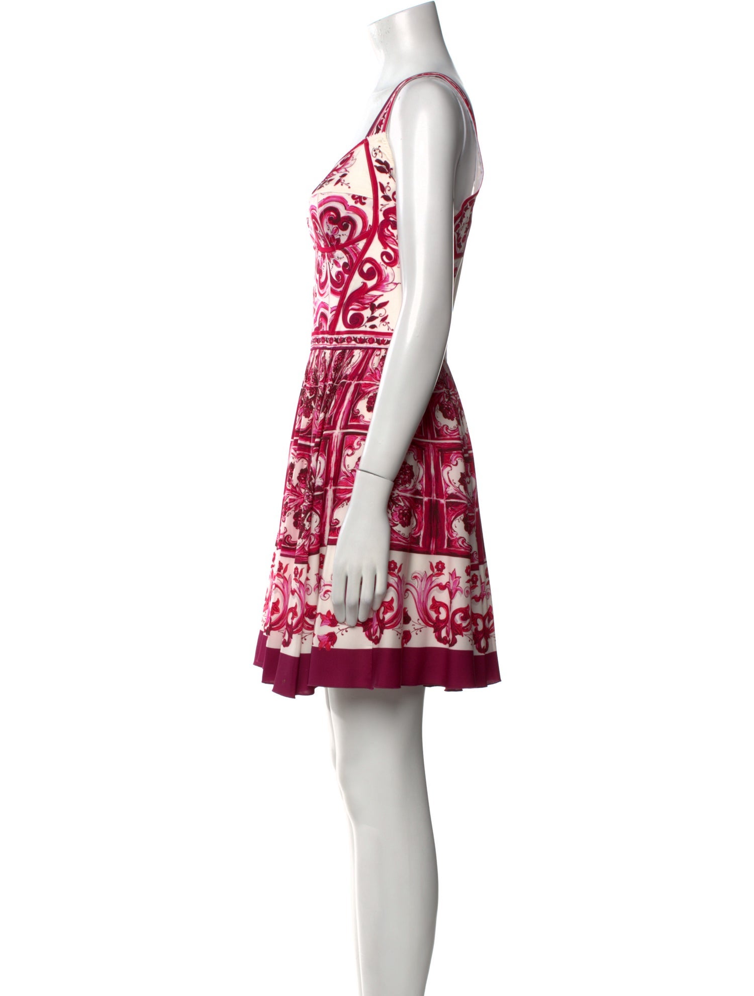 Dolce & Gabbana Silk Mini Dress