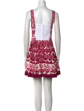 Dolce & Gabbana Silk Mini Dress