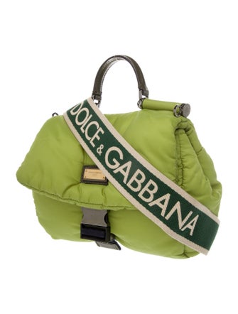 Dolce & Gabbana Nylon Top Handle Bag