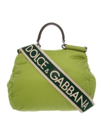 Dolce & Gabbana Nylon Top Handle Bag