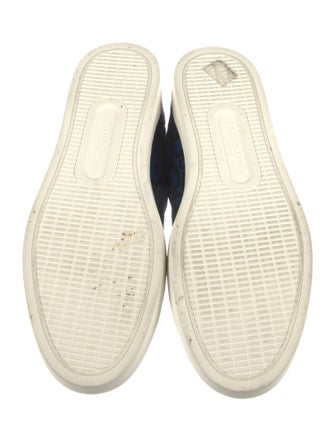 Dolce & Gabbana Calf Hair Animal Print Sneakers