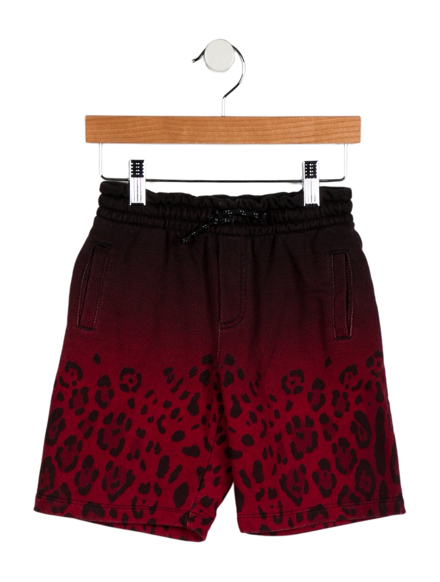Dolce & Gabbana toddler boys' red and black shorts