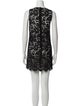 Dolce & Gabbana Crew Neck Mini Dress