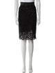 Dolce & Gabbana Lace Pattern Knee-Length Skirt