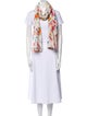 Dolce & Gabbana Silk Floral Print Scarf
