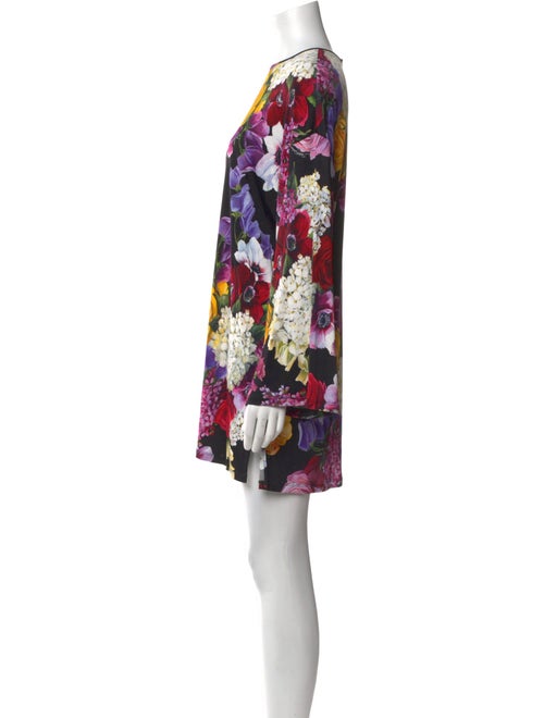 Dolce & Gabbana Floral Print Mini Dress