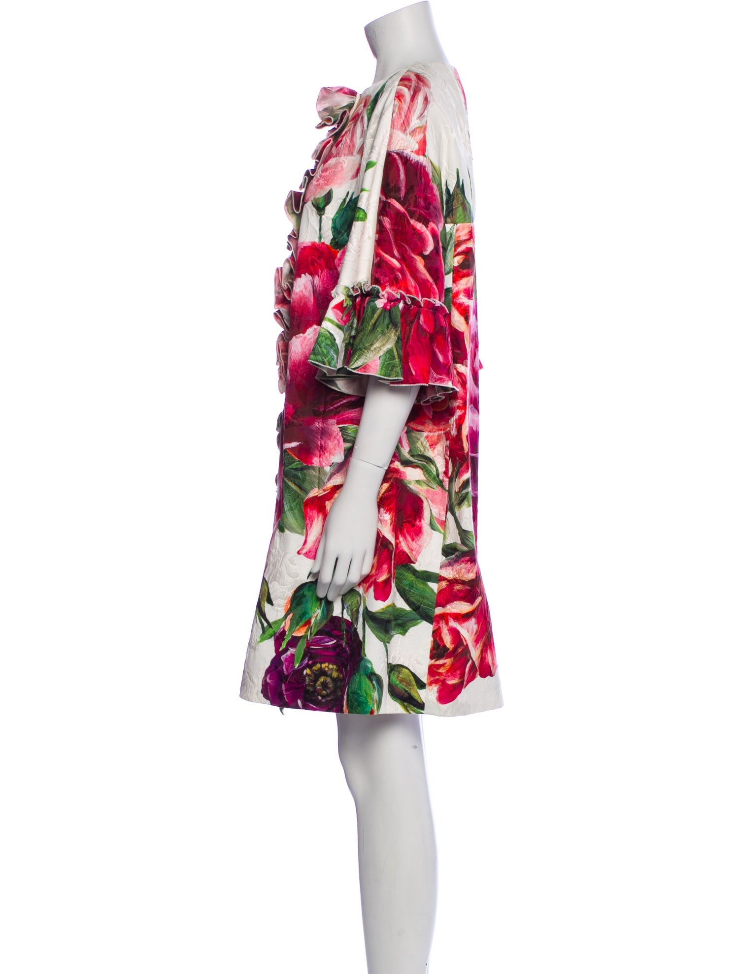 Dolce & Gabbana Floral Print Evening Jacket