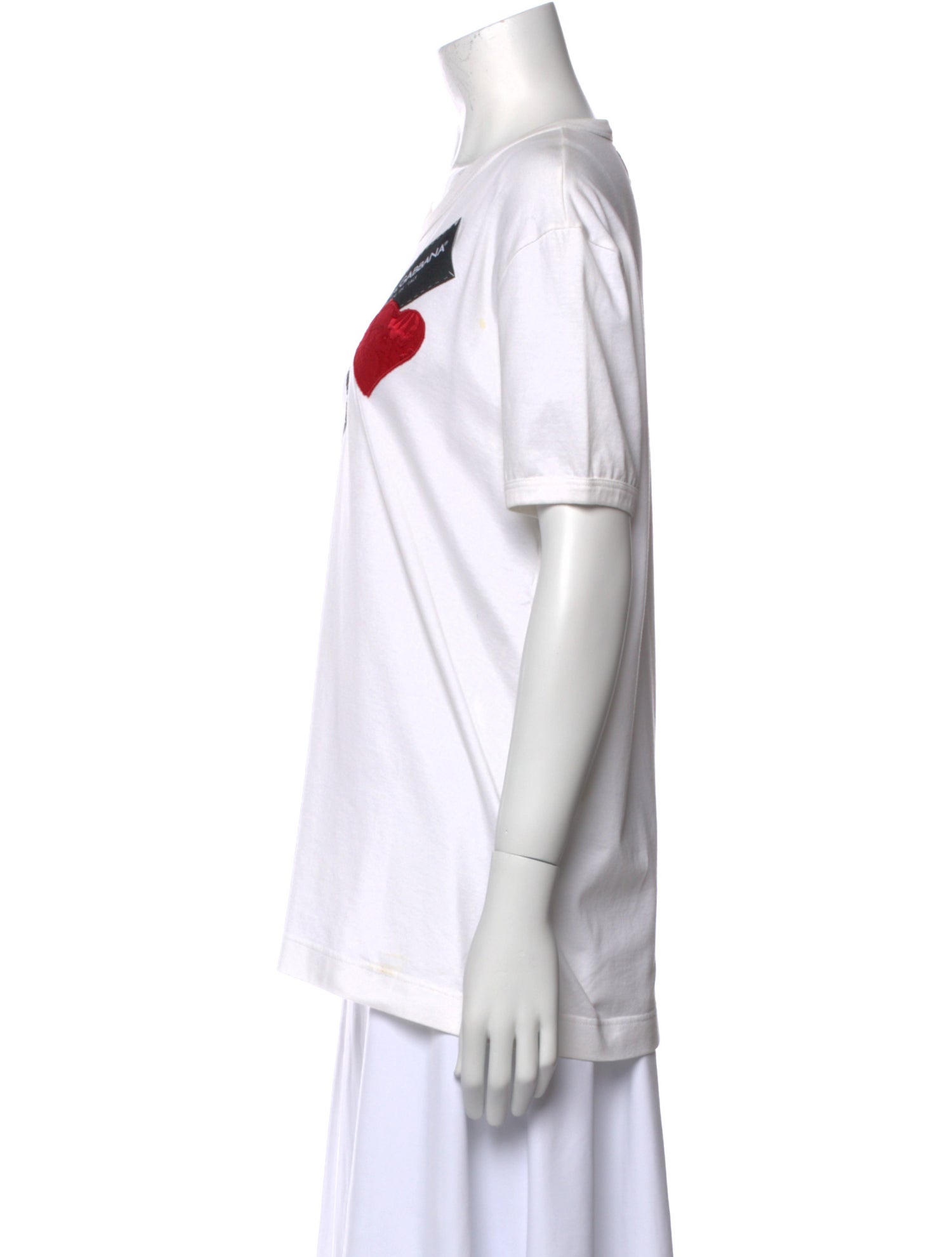 Dolce & Gabbana Graphic Print Crew Neck T-Shirt