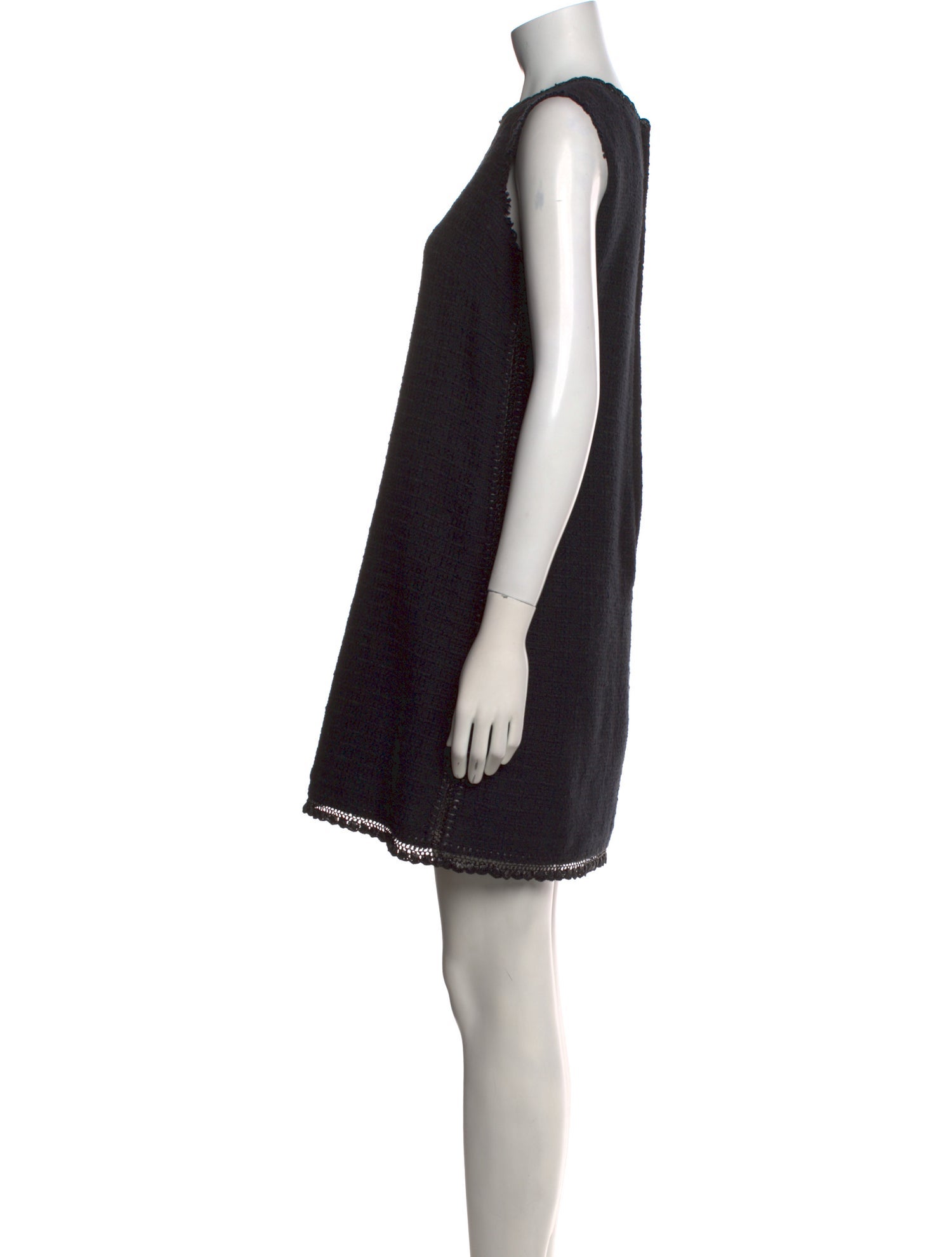 Dolce & Gabbana Crew Neck Mini Dress