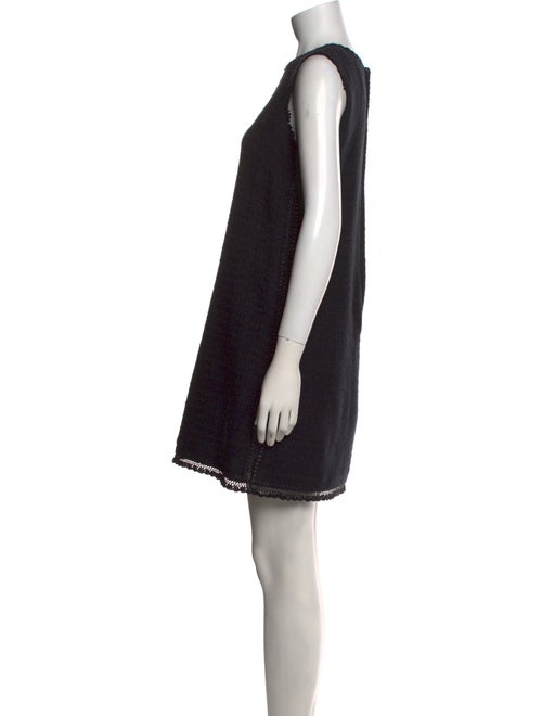 Dolce & Gabbana Crew Neck Mini Dress