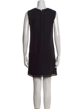 Dolce & Gabbana Crew Neck Mini Dress