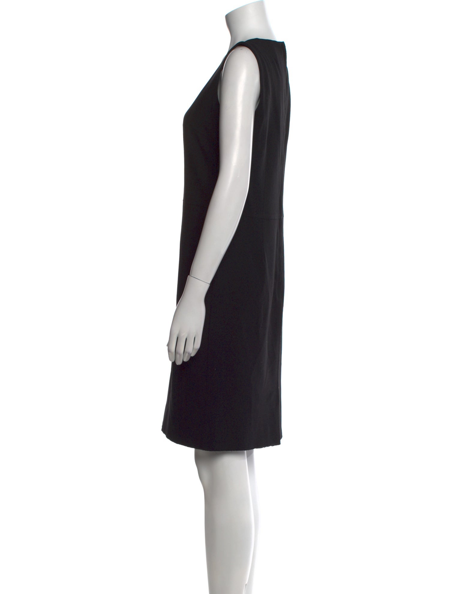 Dolce & Gabbana Virgin Wool Knee-Length Dress